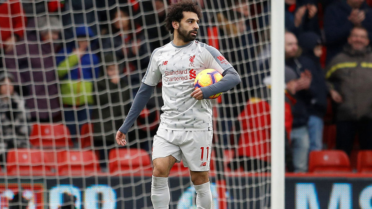 أنشيلوتي يعلق على "هاتريك" محمد صلاح قبل مباراة ليفربول ونابولي في دوري أبطال أوروبا
