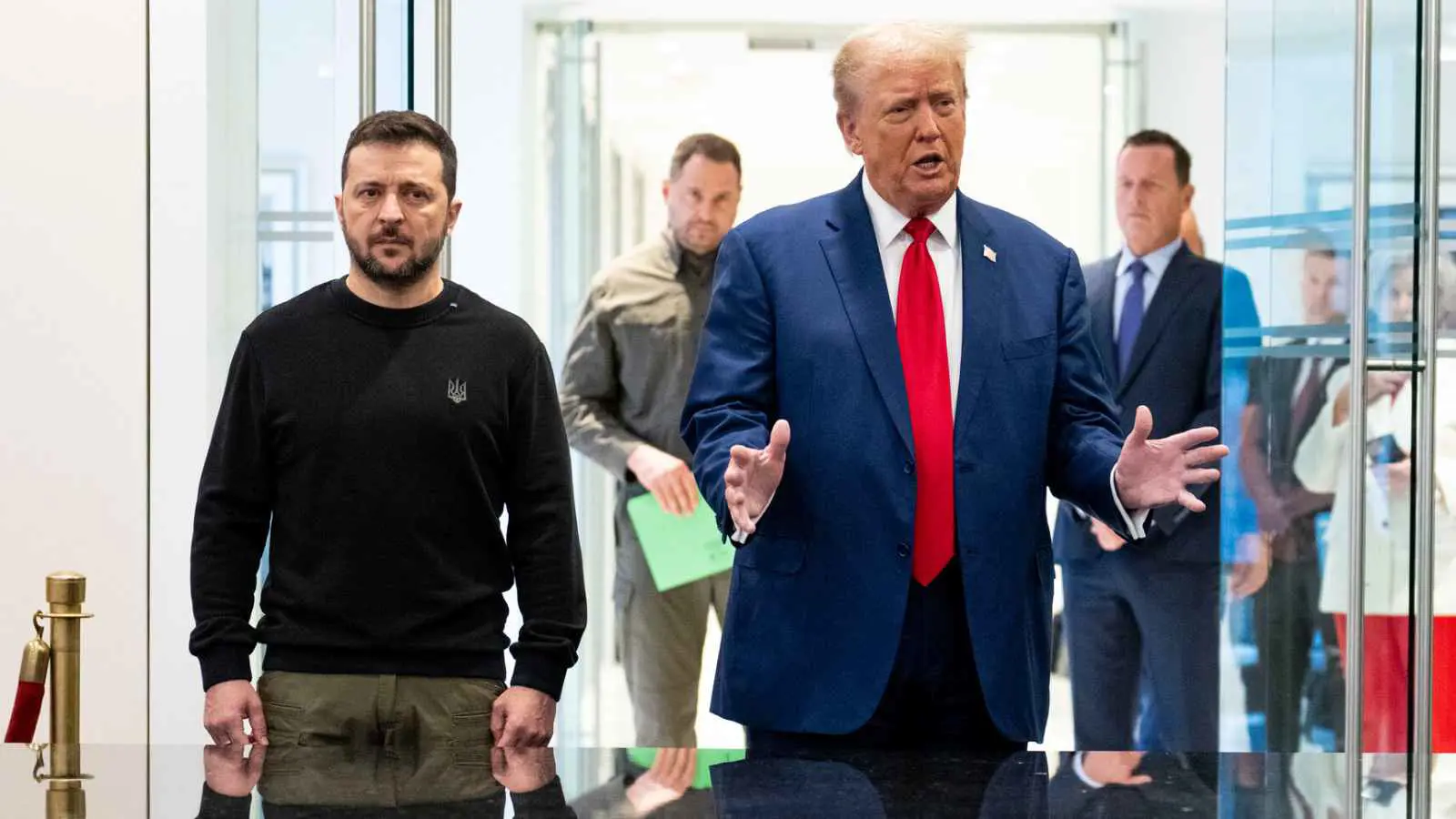 زيلينسكي: أجريت محادثة "جيدة وبناءة" مع ترامب