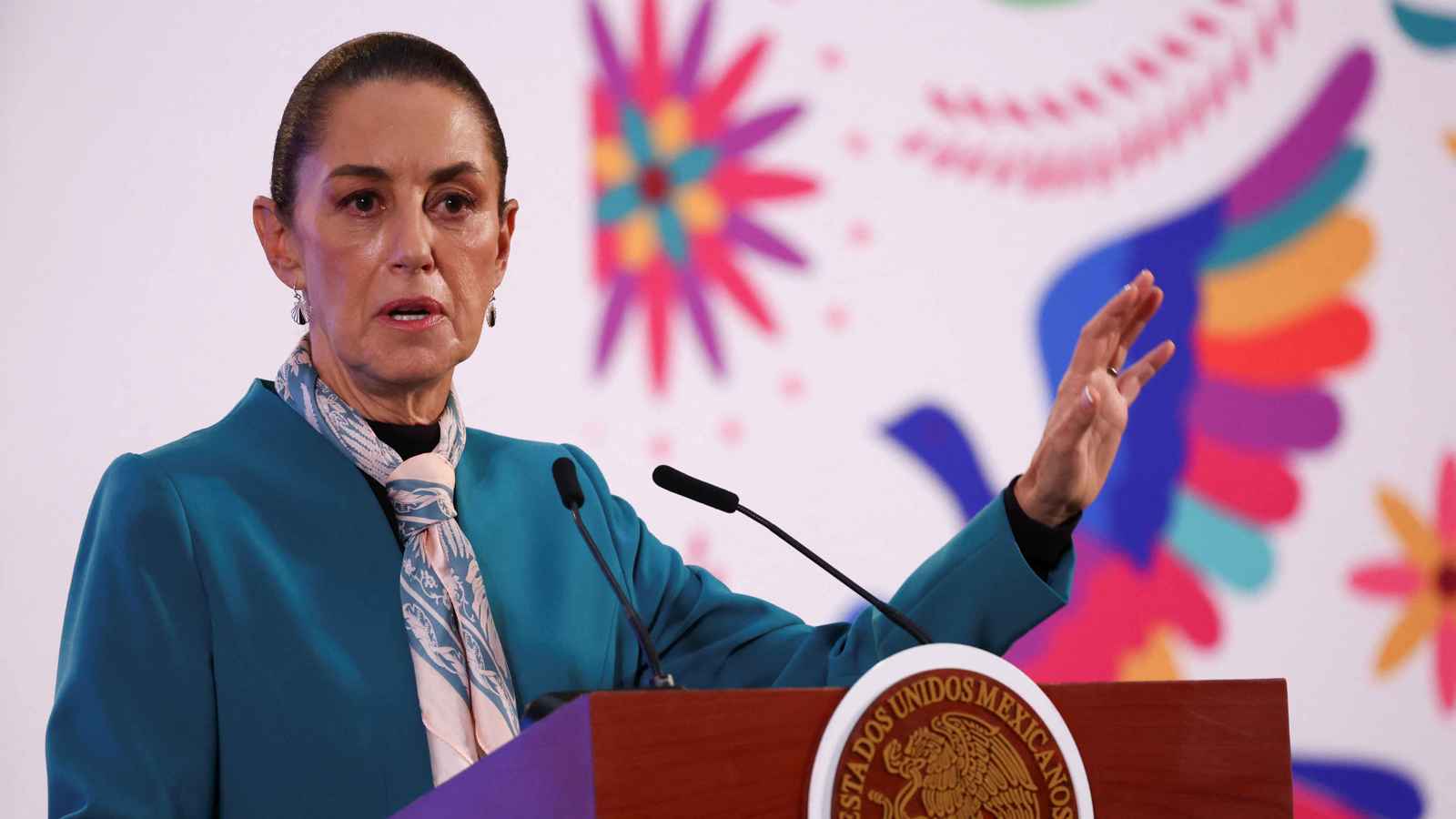 رئيسة المكسيك تجري "محادثة ممتازة" مع ترامب