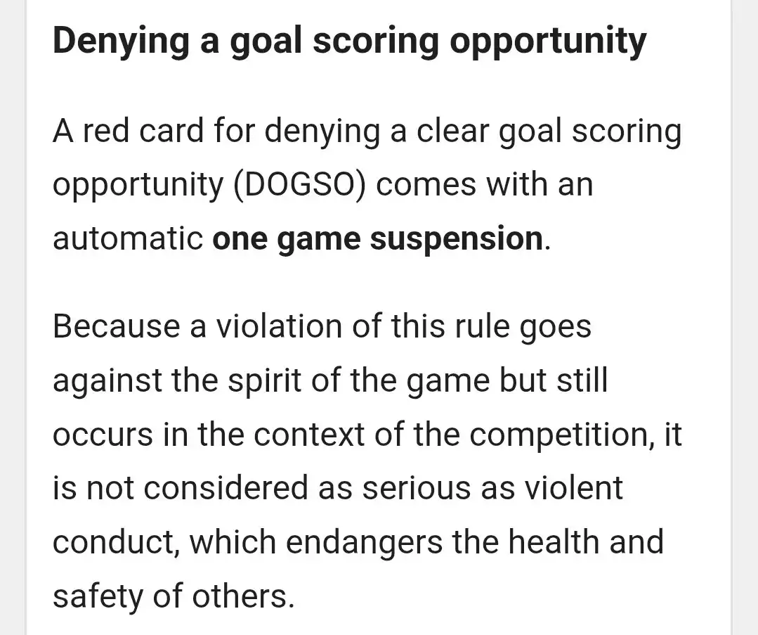 لوائح الدوري الإنجليزي بخصوص حالات الطرد