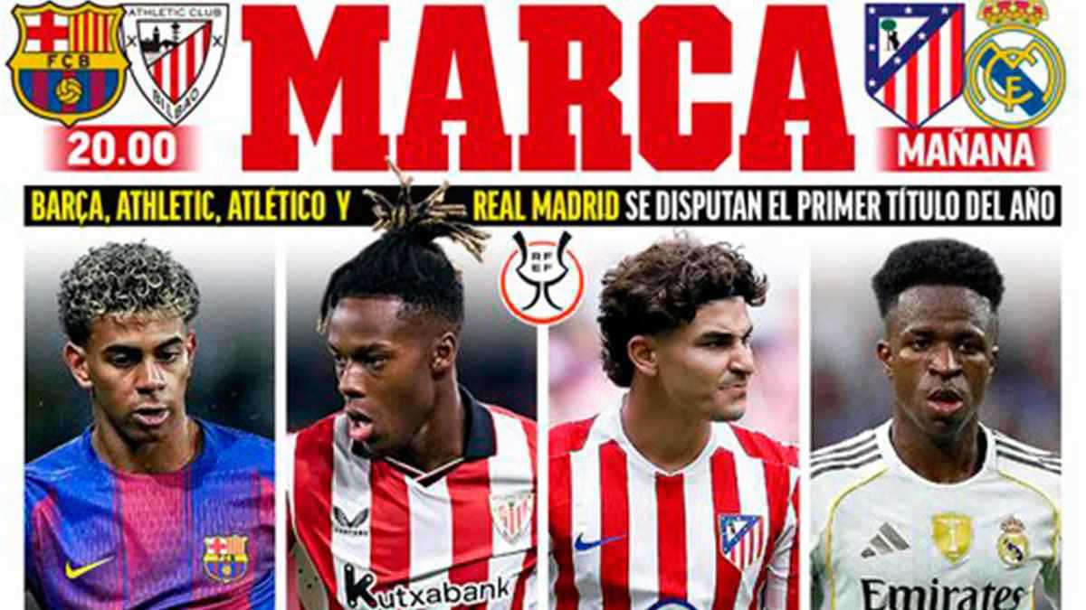 عناوين الصحف الرياضية: مواجهة سوبر بين برشلونة وبلباو.. و"جوهرة بولبينة" (صور) 