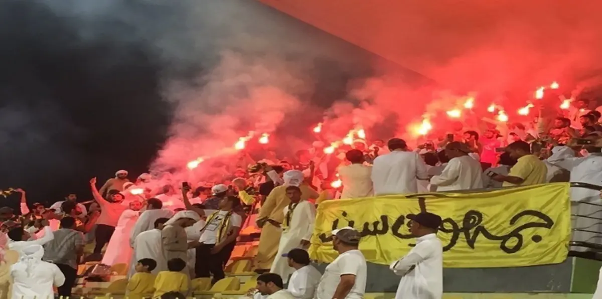 جمهور الوصل الإماراتي يلبي الدعوة ويشعل تدريبات فريقه (فيديو وصور)