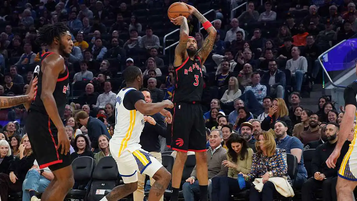 NBA.. رابتورز يسقط وريورز مستغلا غياب جيمي باتلر