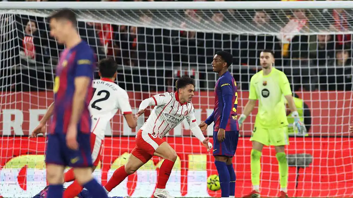 اعتراف خطير.. لجنة الحكام تقر بعدم صحة هدف فوز جيرونا على برشلونة