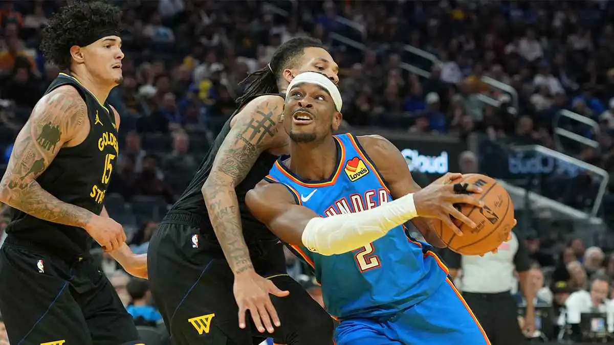 NBA.. ثاندر يكبد وريورز أسوأ خسارة في موسمه بدوري كرة السلة الأمريكي