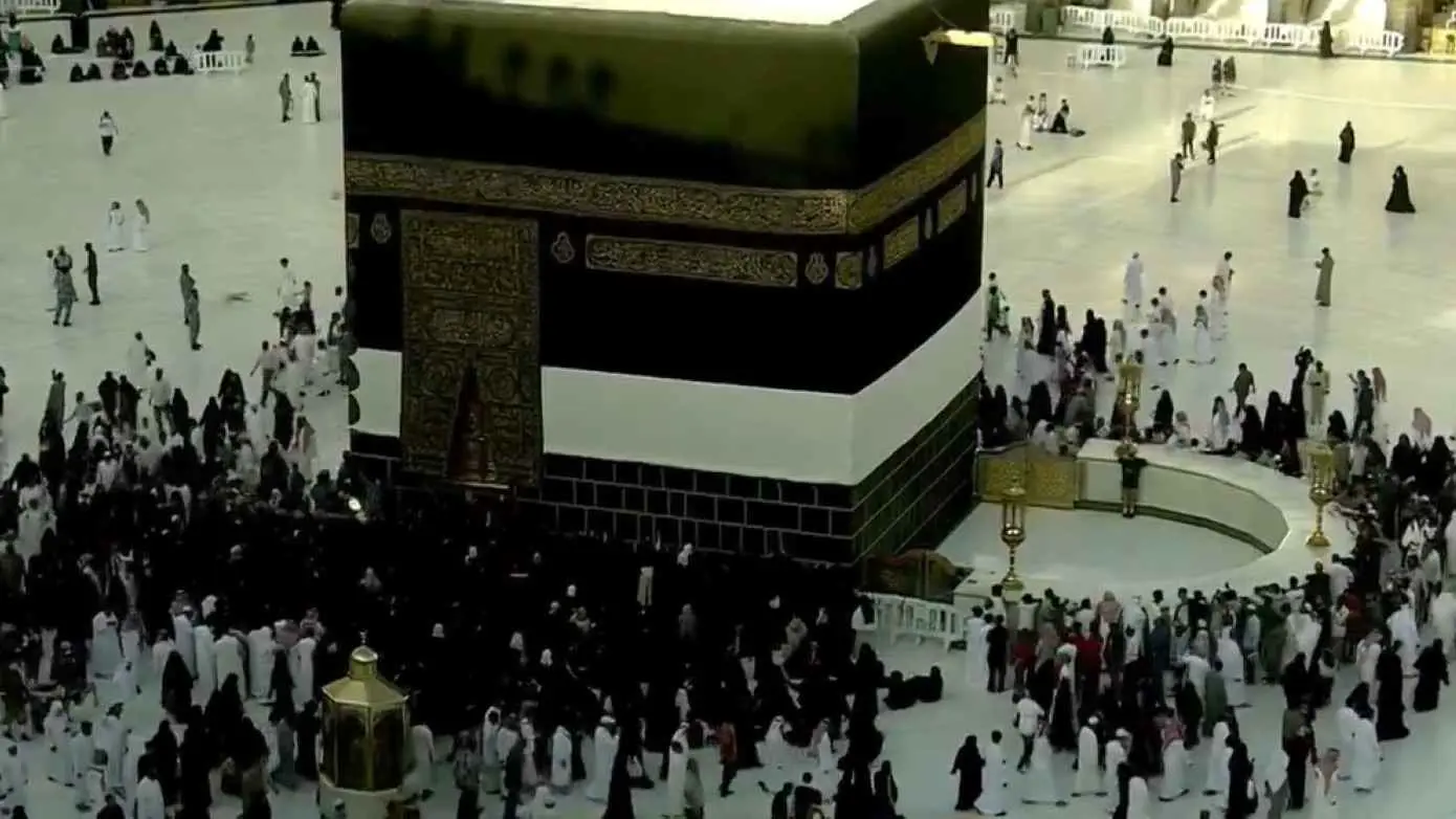 يوم الخُليف.. مشاهد فريدة لصحن الطواف حول الكعبة المشرفة (فيديو)