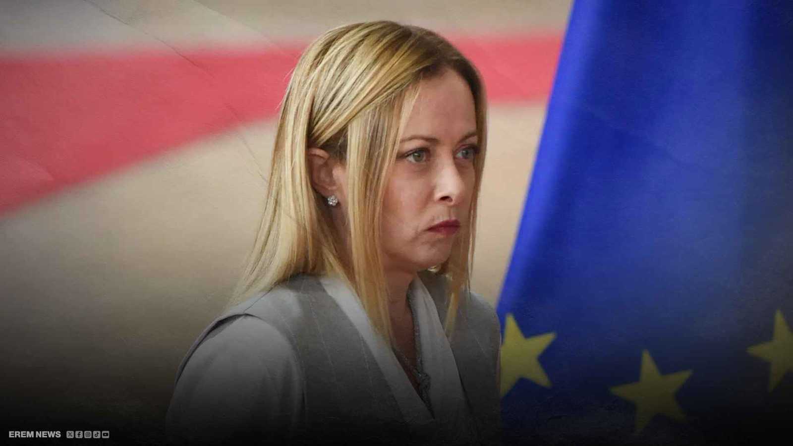 رئيسة الوزراء الإيطالية جورجيا ميلوني 