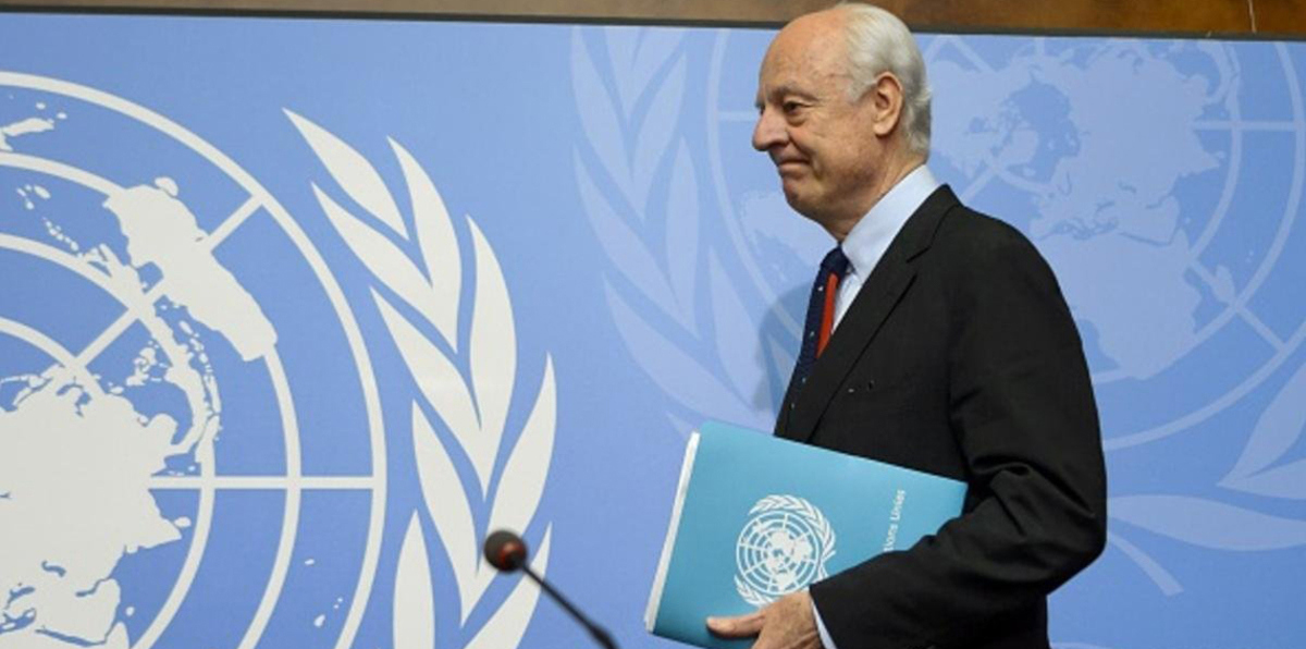 المعارضة السورية تسلم دي ميستورا أسماء ممثليها باللجنة الدستورية