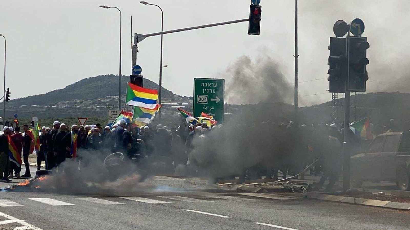 دروز إسرائيل يتظاهرون لحماية أبناء الطائفة في سوريا (فيديو)