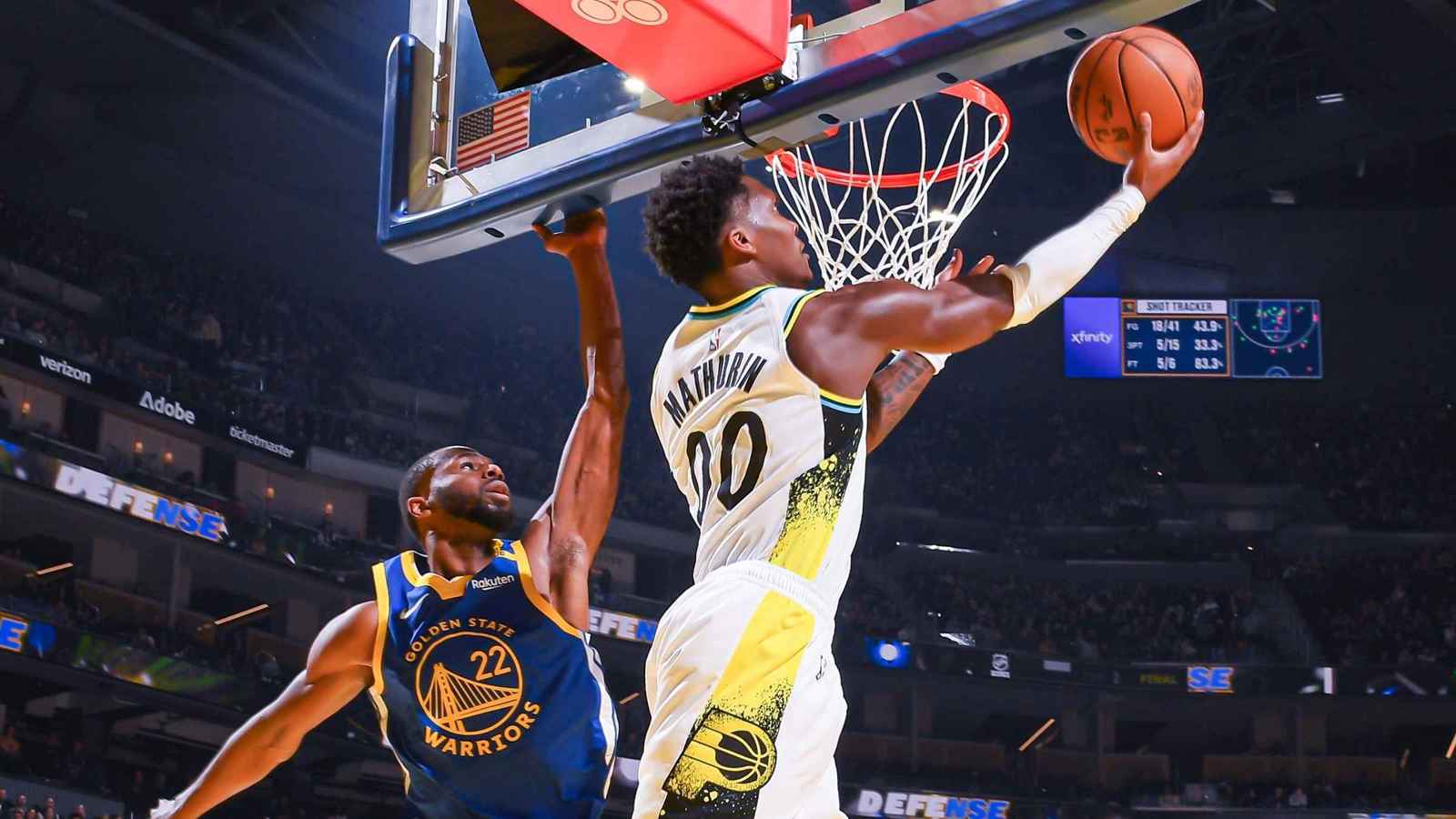 إنديانا  بيسرز ينتزع فوزا مثيرا من غولدن ستيت في دوري كرة السلة الأمريكي