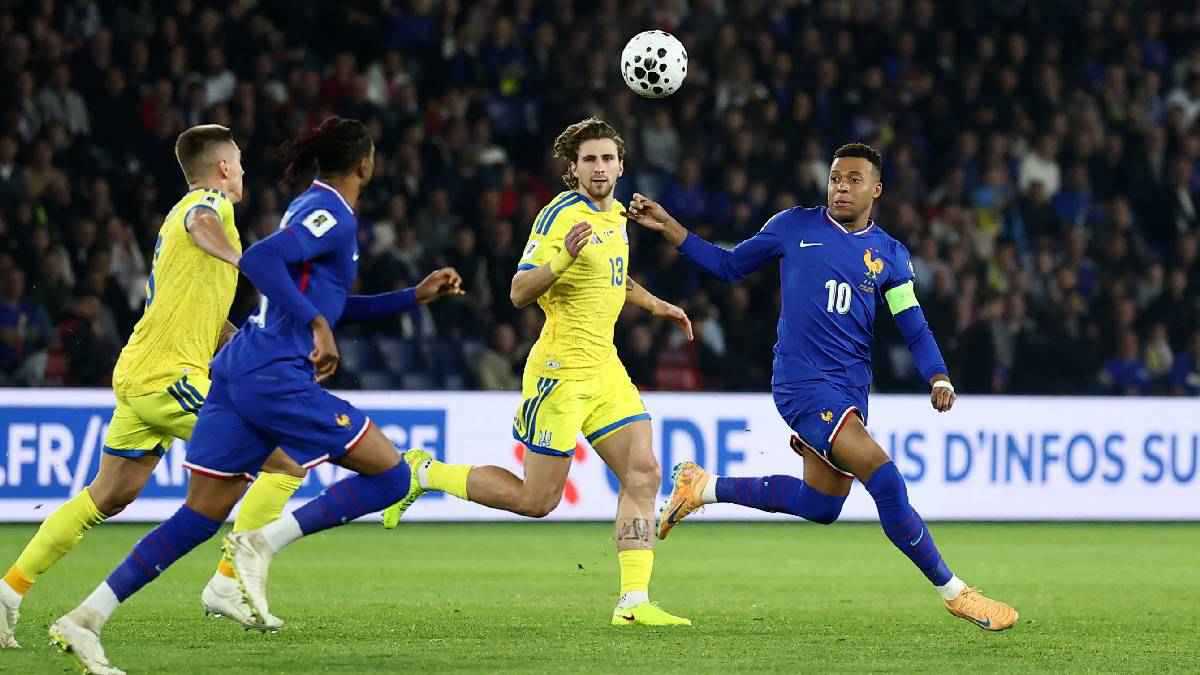 ملخص وأهداف ورجل مباراة فرنسا وأوكرانيا في تصفيات كأس العالم