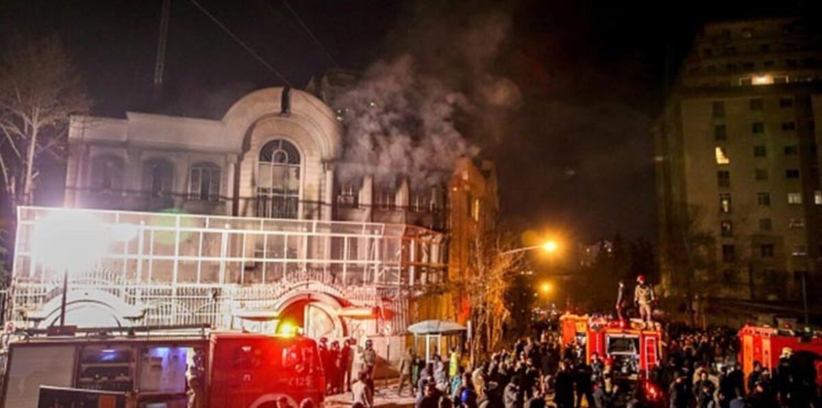 القضاء الإيراني يخفف التهم الموجهة لمقتحمي السفارة السعودية