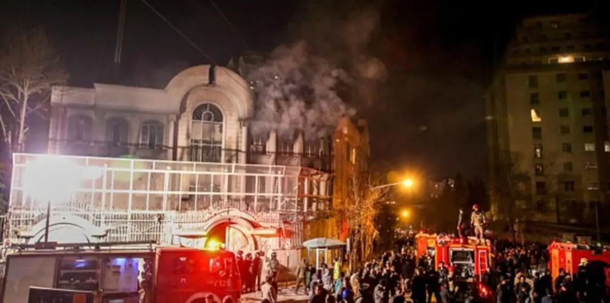 القضاء الإيراني يخفف التهم الموجهة لمقتحمي السفارة السعودية