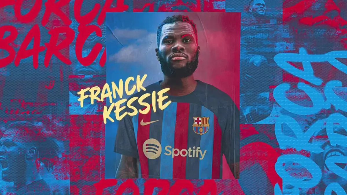 برشلونة يعلن رسميا ضم فرانك كيسي