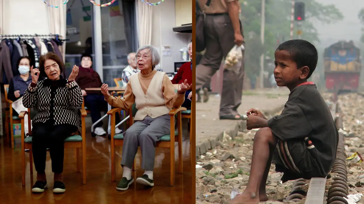 صحف عالمية: الجوع قد يقتل 6 أضعاف وفيات كورونا يوميا.. والشيخوخة تهدد اليابان