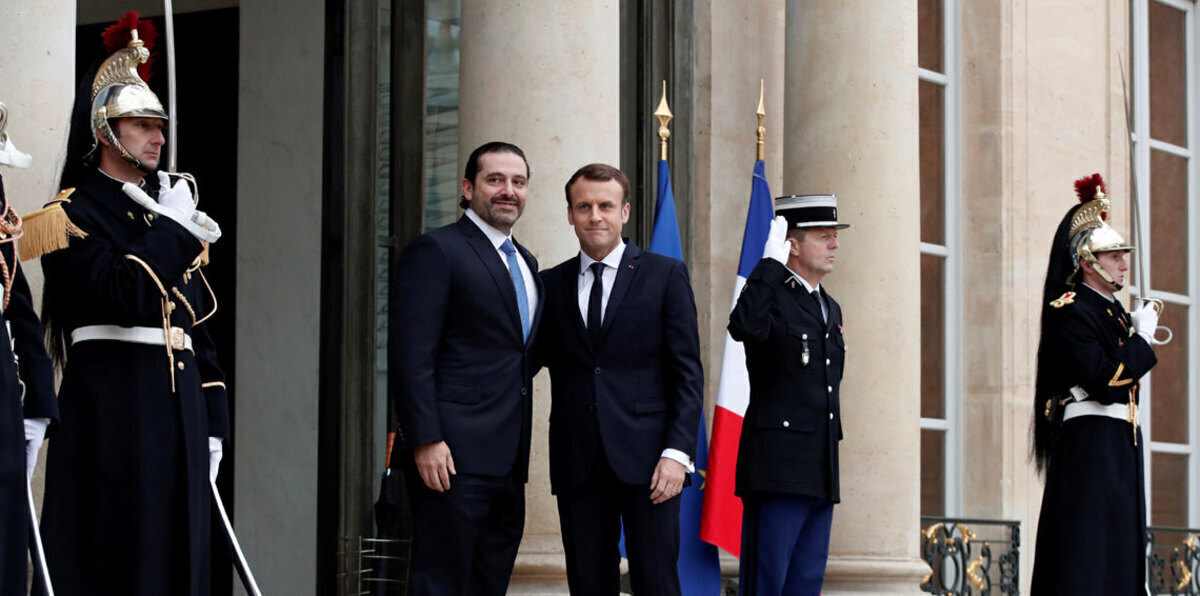 ماكرون يستقبل الحريري في الإليزيه