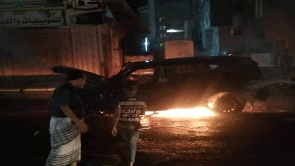 إصابة قائد أمني في عدن إثر انفجار عبوة ناسفة