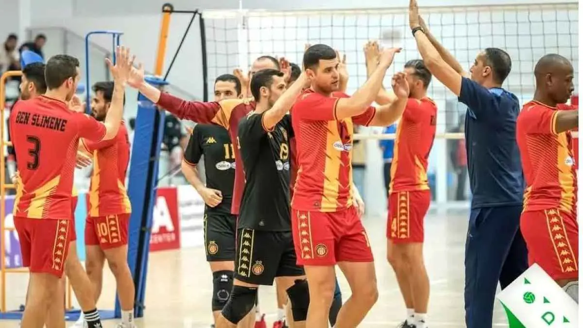 الترجي يهزم النجم الساحلي من جديد ويتوّج بكأس تونس للكرة الطائرة