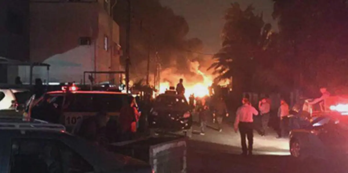 4 قتلى بانفجار أدى لانهيار مبنى في يافا المحتلة (صور وفيديو)