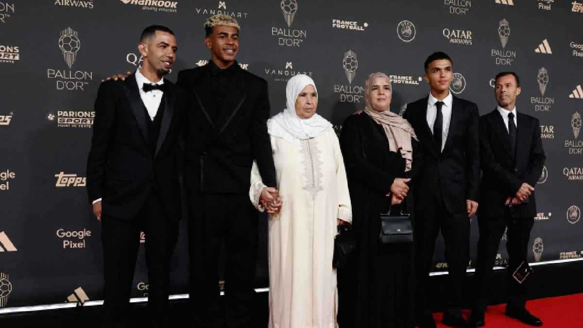 تعليق مثير من والد لامين يامال بعد خسارة الكرة الذهبية (فيديو)