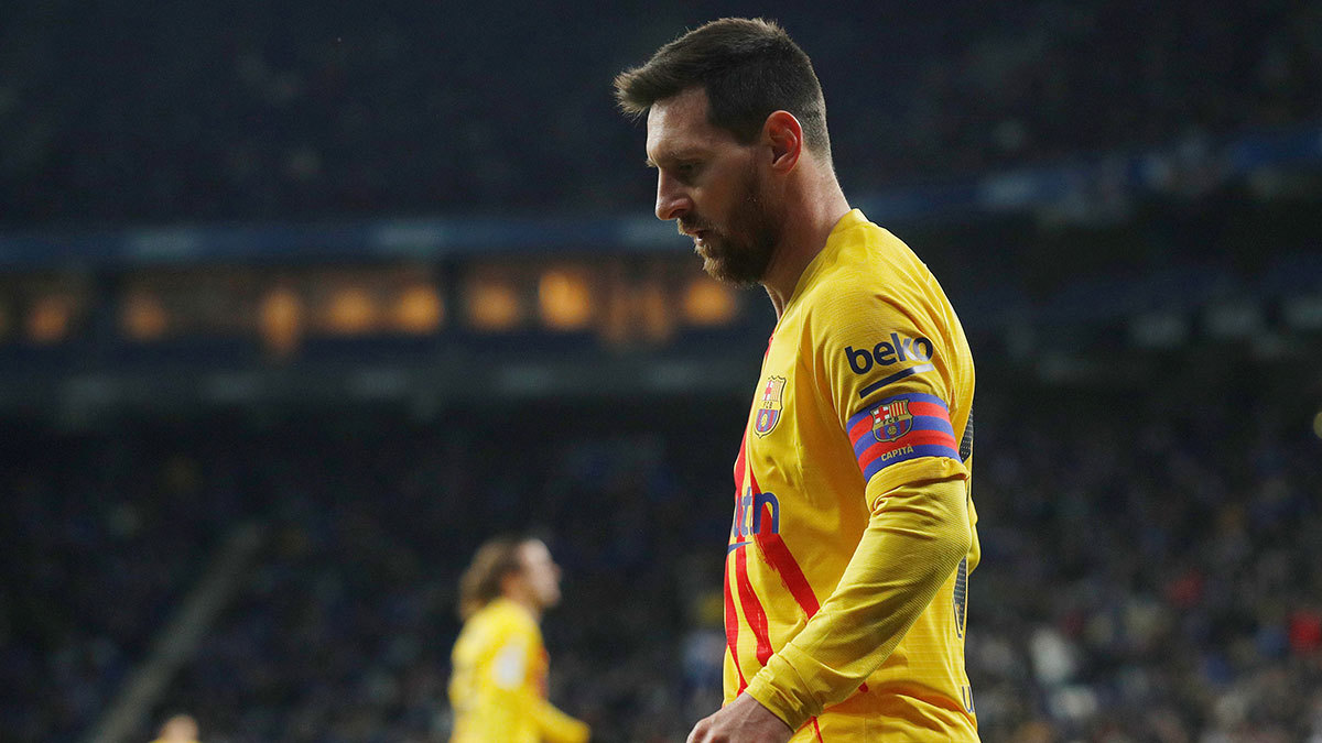 رؤوف خليف معلق "بي إن سبورتس" يلمح لزيادة وزن ميسي في مباراة برشلونة ضد إسبانيول