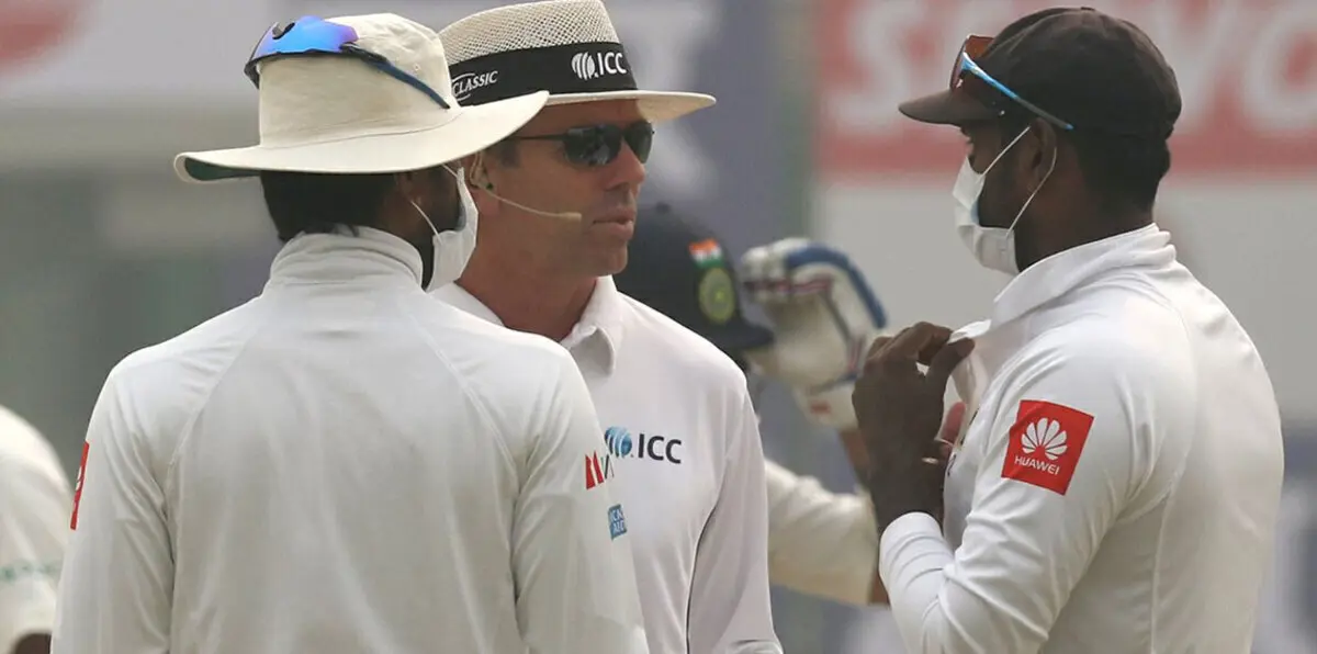 وقف مباراة كريكت بين الهند وسريلانكا بسبب تلوث هواء نيودلهي