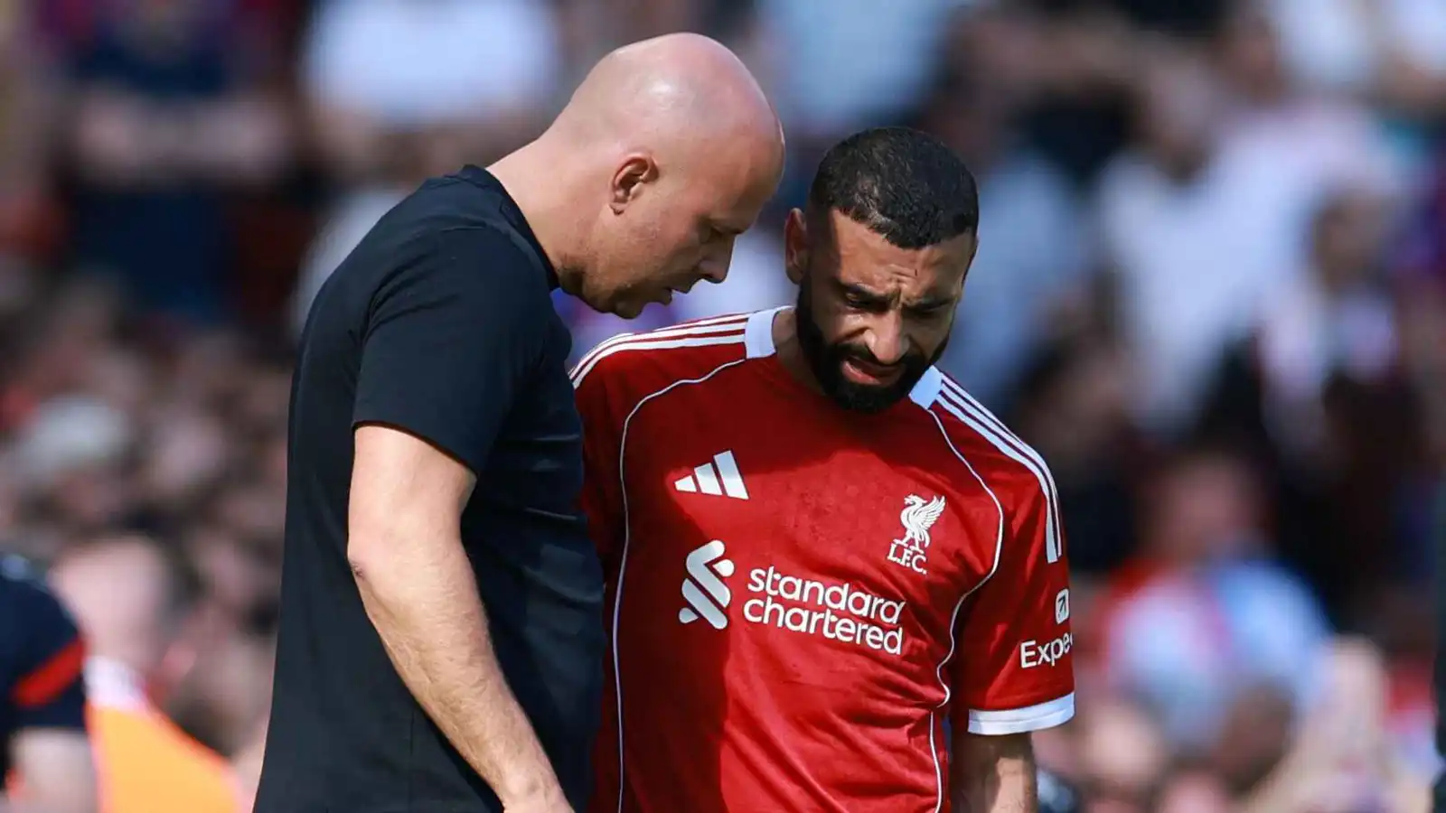 "أسوأ مما يعتقد".. جيرارد يرعب الجماهير حول إصابة محمد صلاح