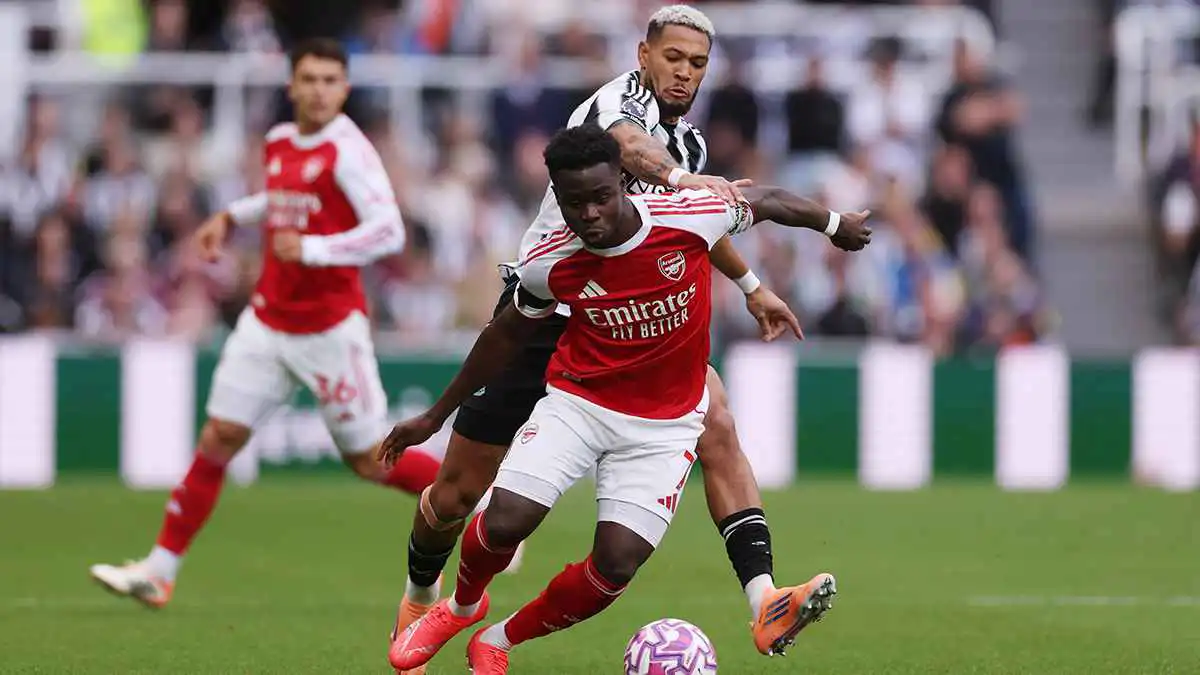 ملخص وأهداف ونتيجة مباراة آرسنال ضد نيوكاسل بالدوري الإنجليزي