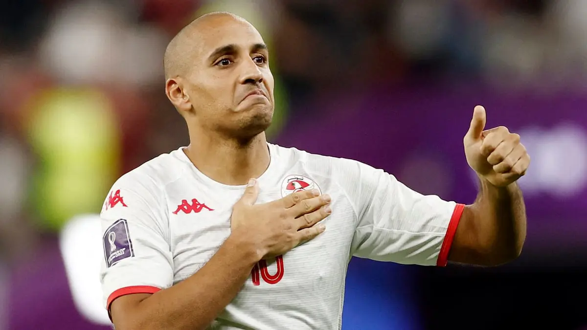 بعد هدفه التاريخي في فرنسا.. وهبي الخزري ينهي مسيرته مع منتخب تونس