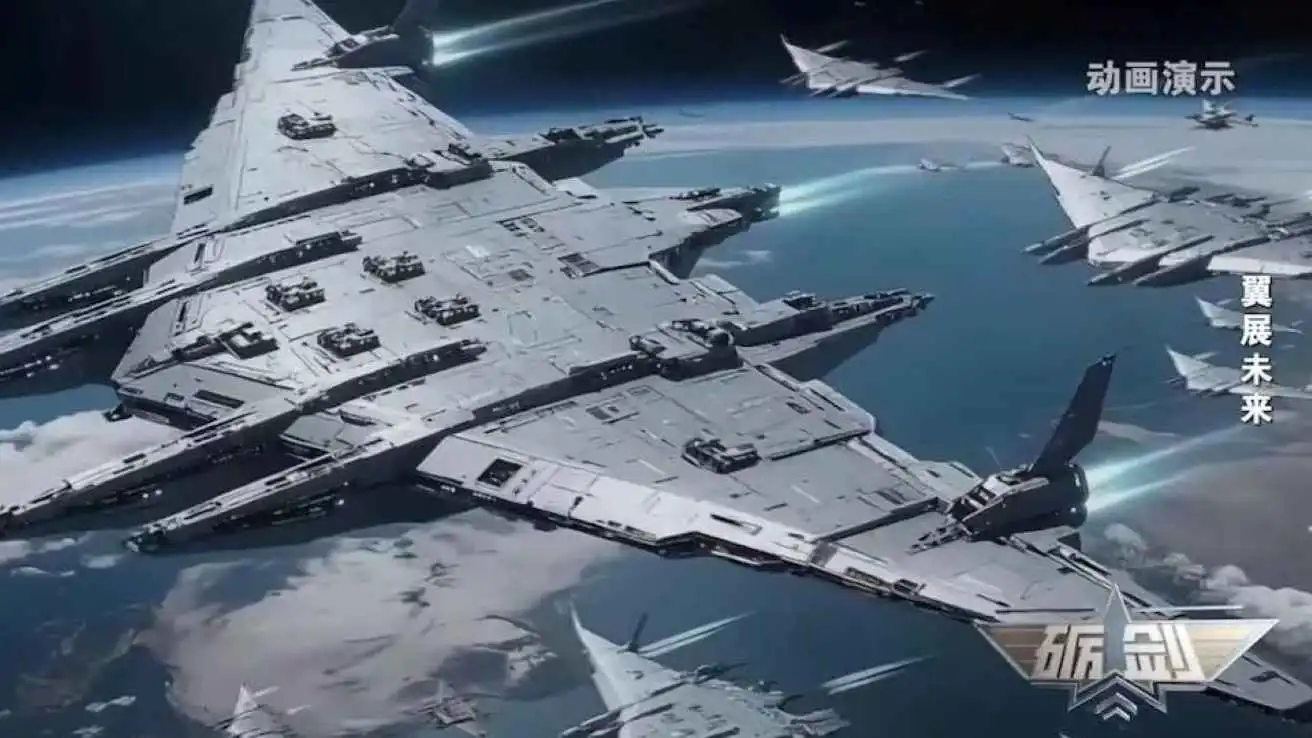 مستوحاة من "حرب النجوم".. الصين تلوّح بأكبر سفينة حربية فضائية