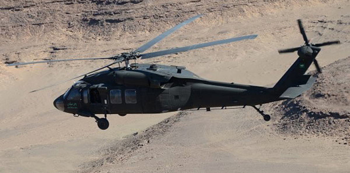 مقتل 12 عسكريًا بسقوط مروحية تابعة للقوات المسلحة السعودية في مأرب