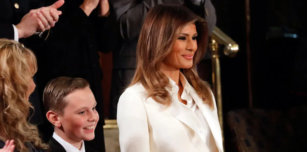 ميلانيا ترامب تحت المجهر في أول إطلالة لها منذ شائعات الخيانة