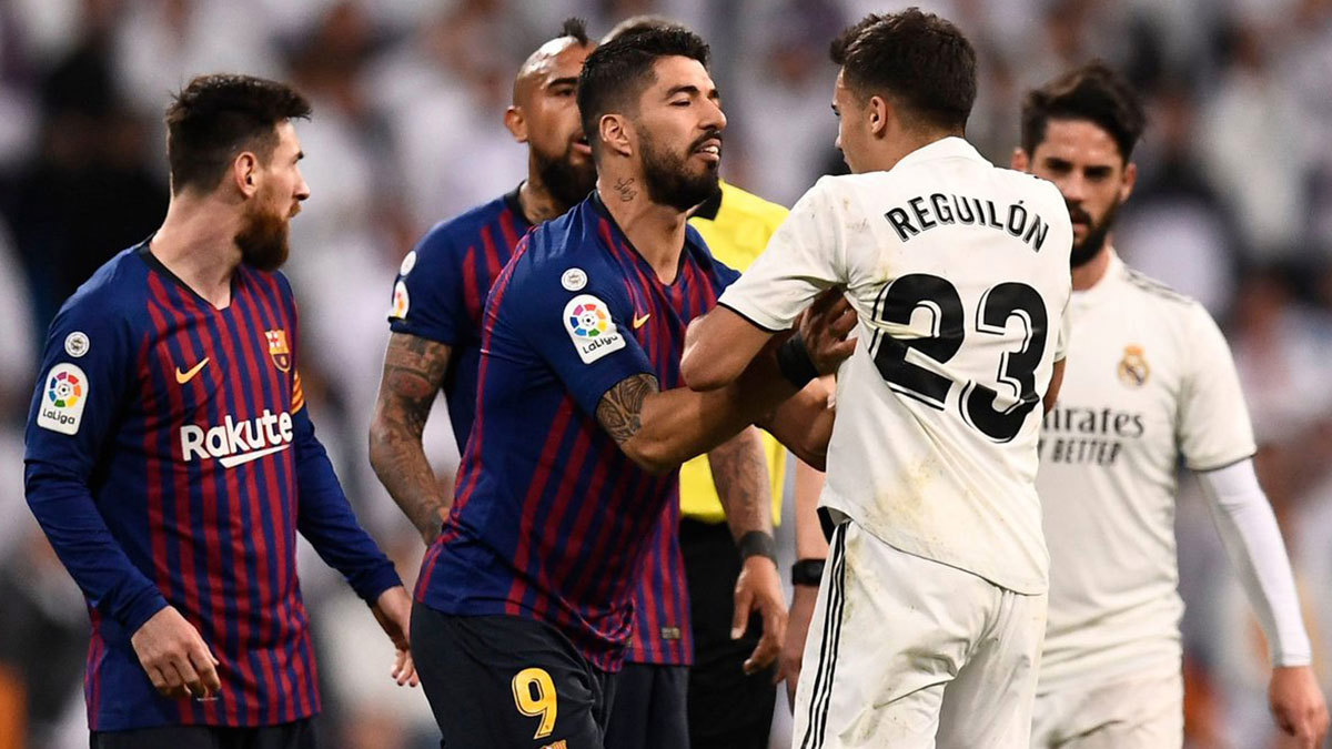 لقطات جديدة من الكلاسيكو.. الكشف عن إهانات ريغيلون ضد ميسي وسواريز (فيديو)