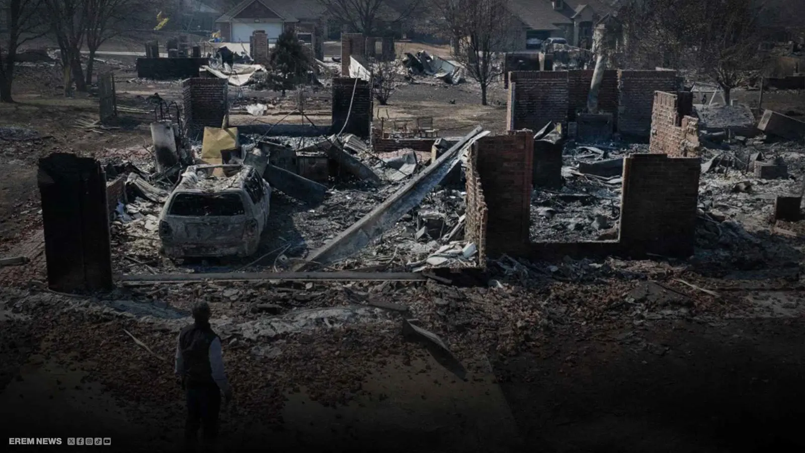 حرائق أوكلاهوما المدمرة.. منازل تبتلعها النيران ومآسٍ "تهز القلوب""