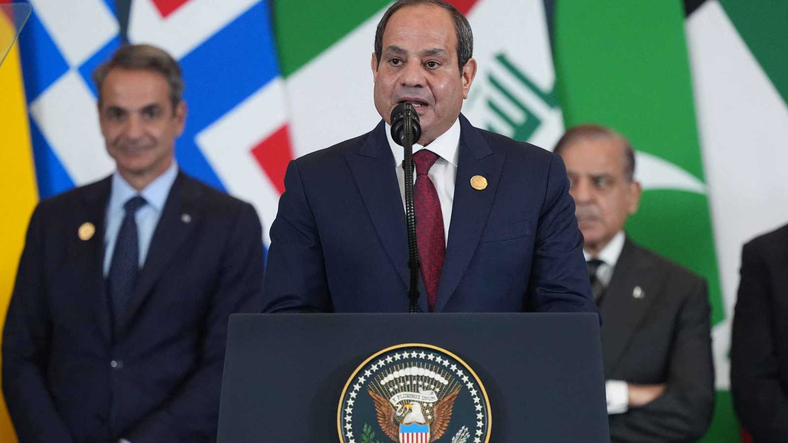 السيسي يعلن استضافة مؤتمر لإعادة الإعمار والتنمية في غزة