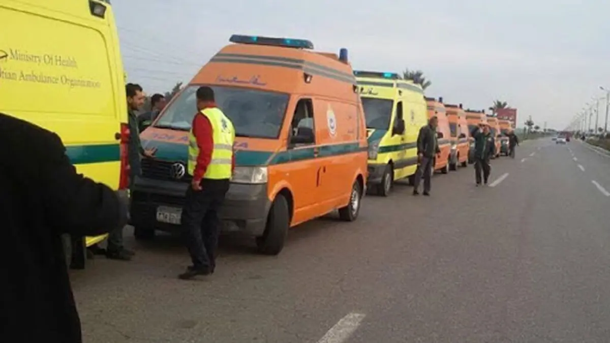 مصرع 18 شخصا بحادث تصادم مروع جنوب القاهرة (صور)