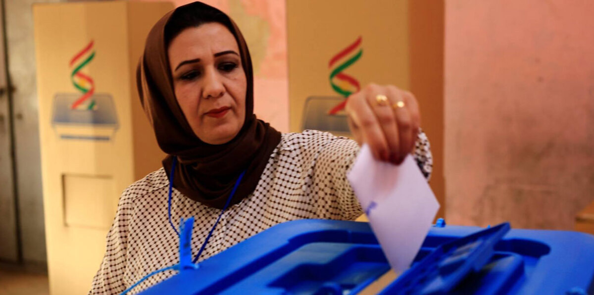بدء التصويت في الاستفتاء على استقلال إقليم كردستان العراق