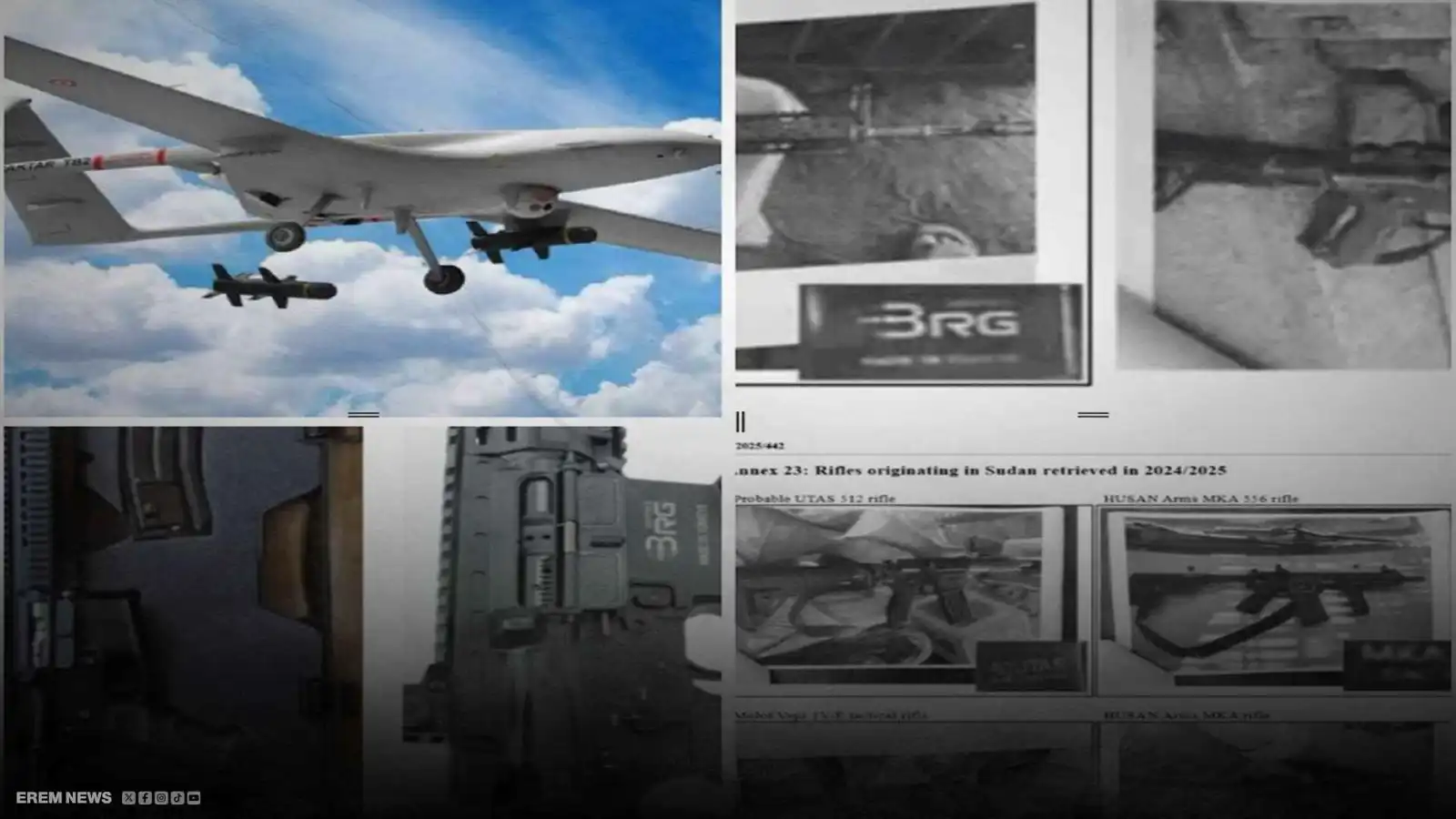 تقرير أممي يكشف المستور.. كيف وصلت الأسلحة من تركيا لقوات بورتسودان؟ (فيديو إرم)