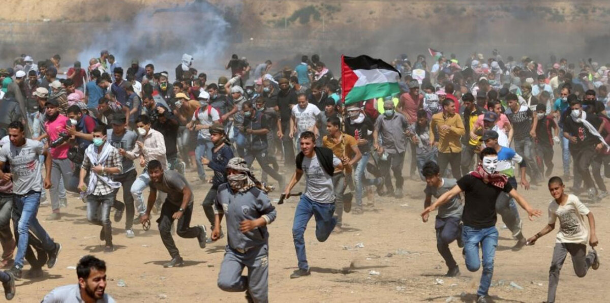 قيادي في"الجبهة الشعبية: إسرائيل تحاول عبر أطراف دولية وقف "مسيرات العودة"