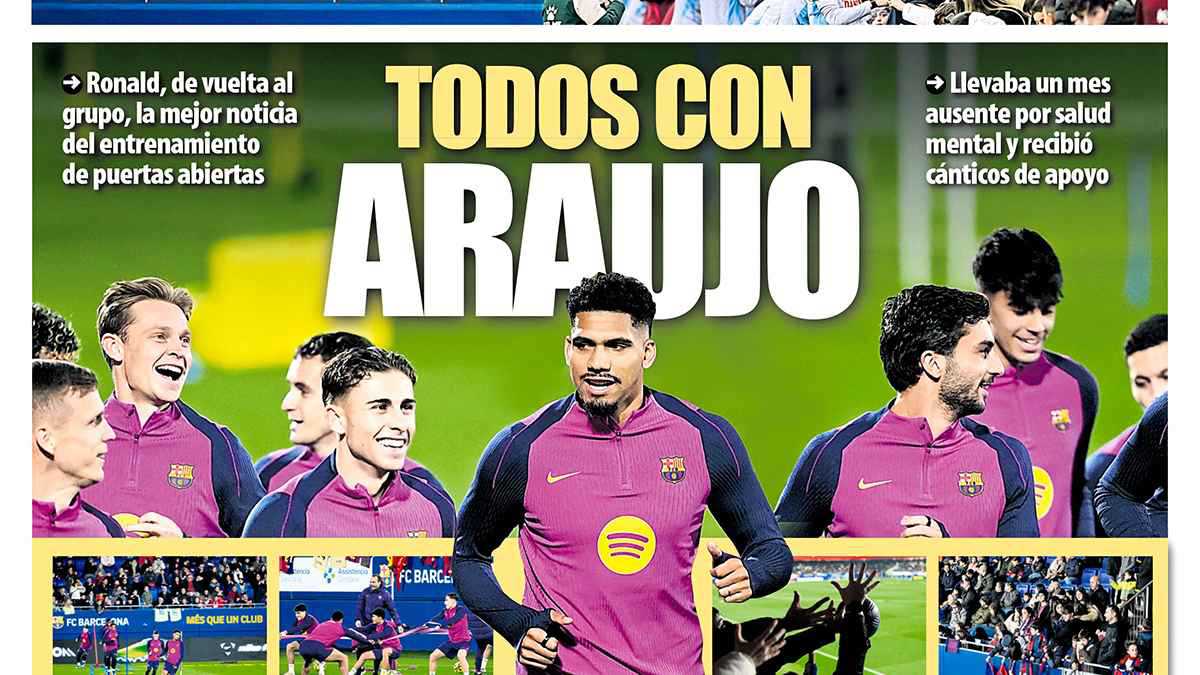 عناوين الصحف الرياضية: عودة رونالدو لأوروبا وقمة البريميرليغ و"الكل مع أراوخو" 