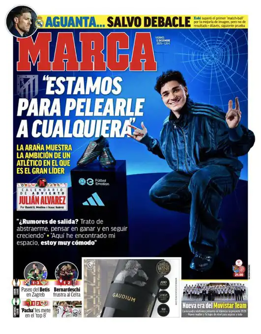 غلاف صحيفة ماركا