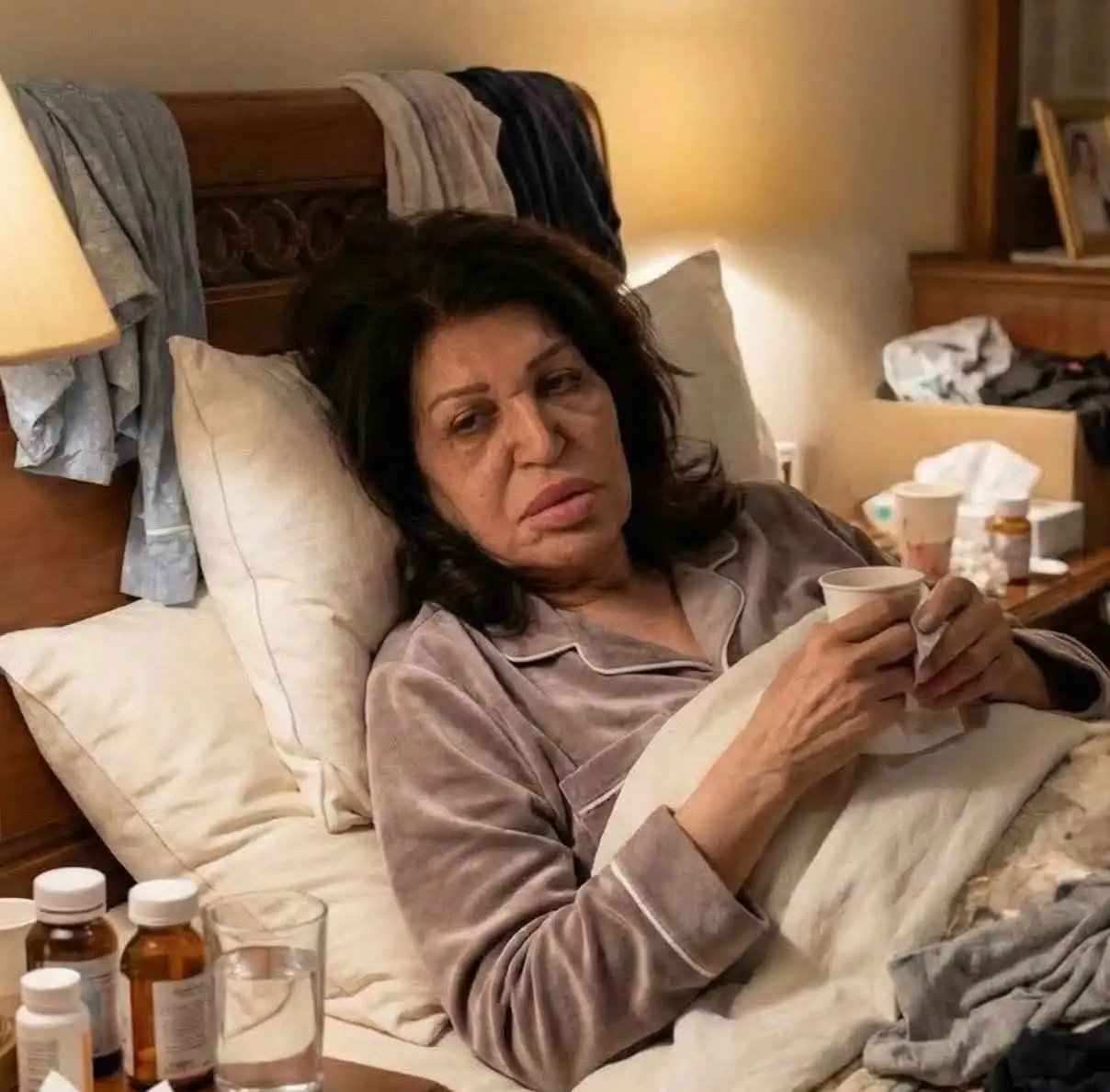 صورة لنجوى فؤاد بالذكاء الاصطناعي