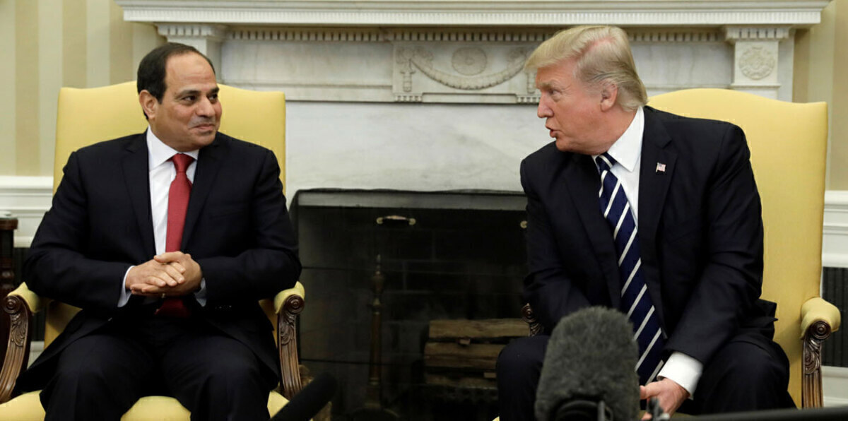 ترامب للسيسي: نقف إلى جانب مصر في حربها ضد الإرهاب