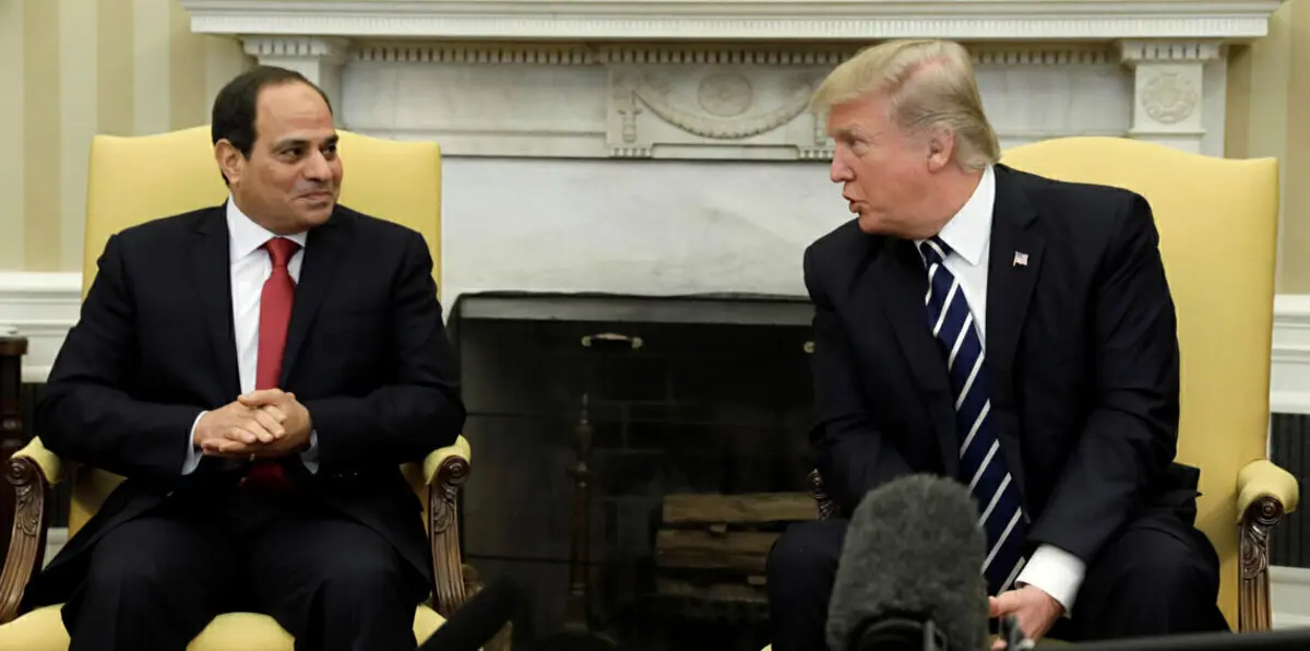 ترامب للسيسي: نقف إلى جانب مصر في حربها ضد الإرهاب
