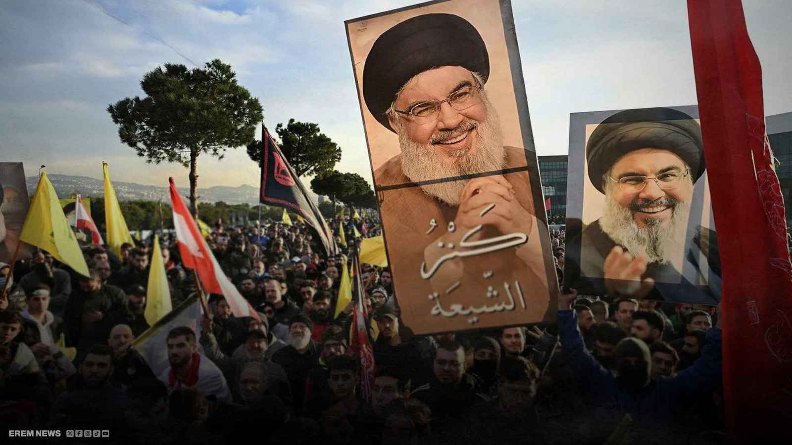 جنازة نصر الله.. هل تتحول إلى "هدية" لإسرائيل لتصفية قادة الحوثي؟