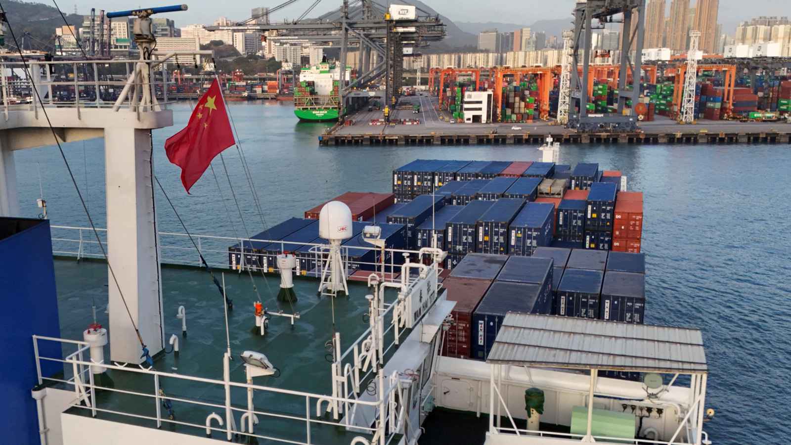 واشنطن تفرض رسوما على السفن المصنوعة في الصين