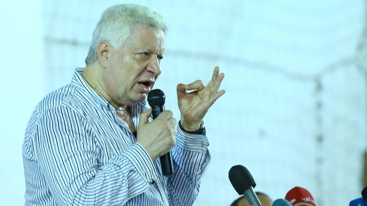 مرتضى منصور رئيس نادي الزمالك يعلن عدم الاستعانة بالحكام المصريين لنهاية الدوري المصري