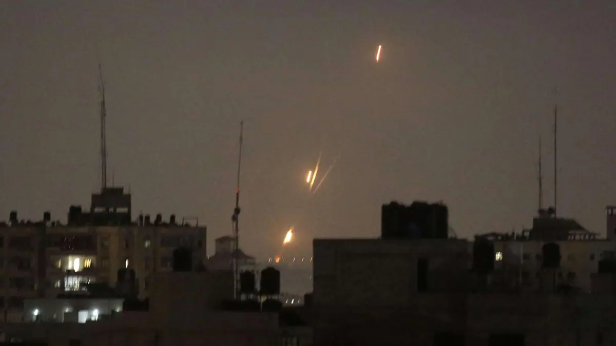 إطلاق 3 صواريخ من قطاع غزة على مستوطنة إسرائيلية