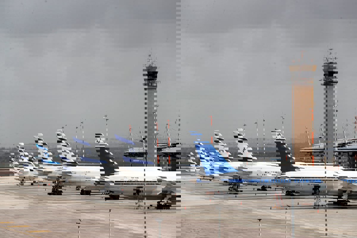 إلغاء عشرات الرحلات الجوية الدولية من وإلى تل أبيب