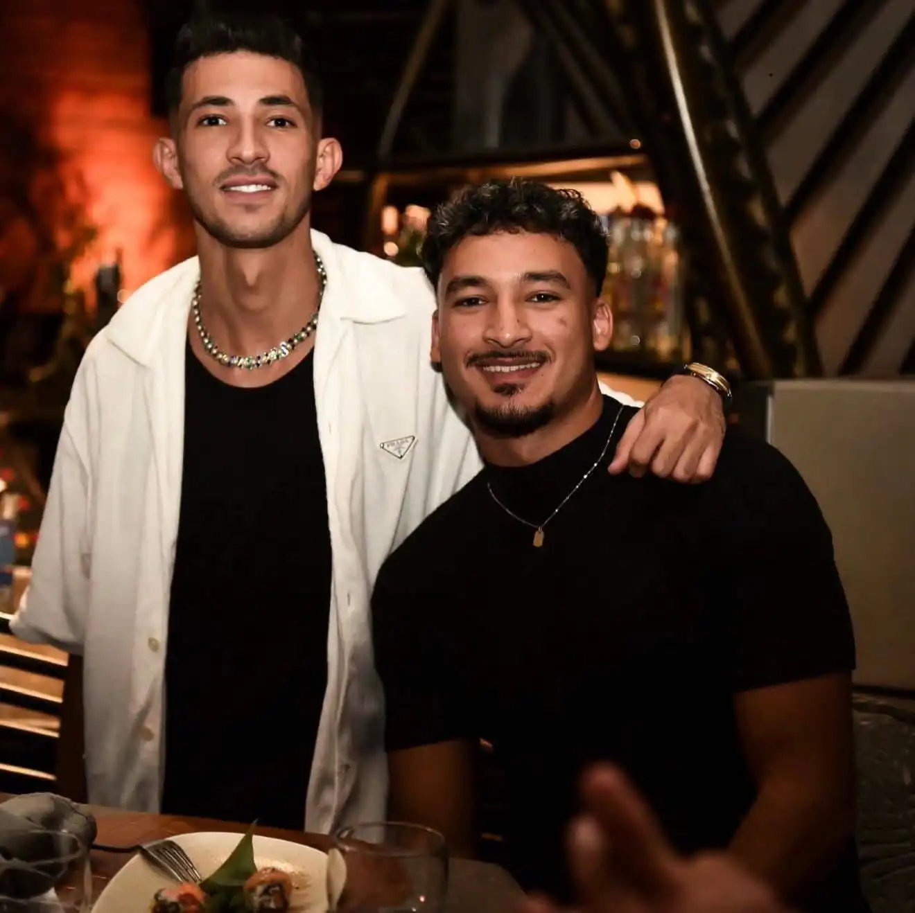 من حفل خطوبة نجم الزمالك دونجا